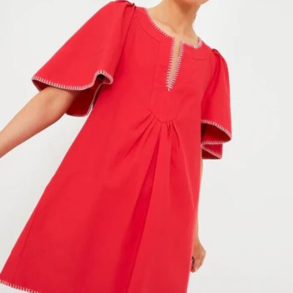 Tuckernuck Dresses & Skirts - Tuckernuck Pomander Place Poppy Stitch Finley Flutter Sleeve